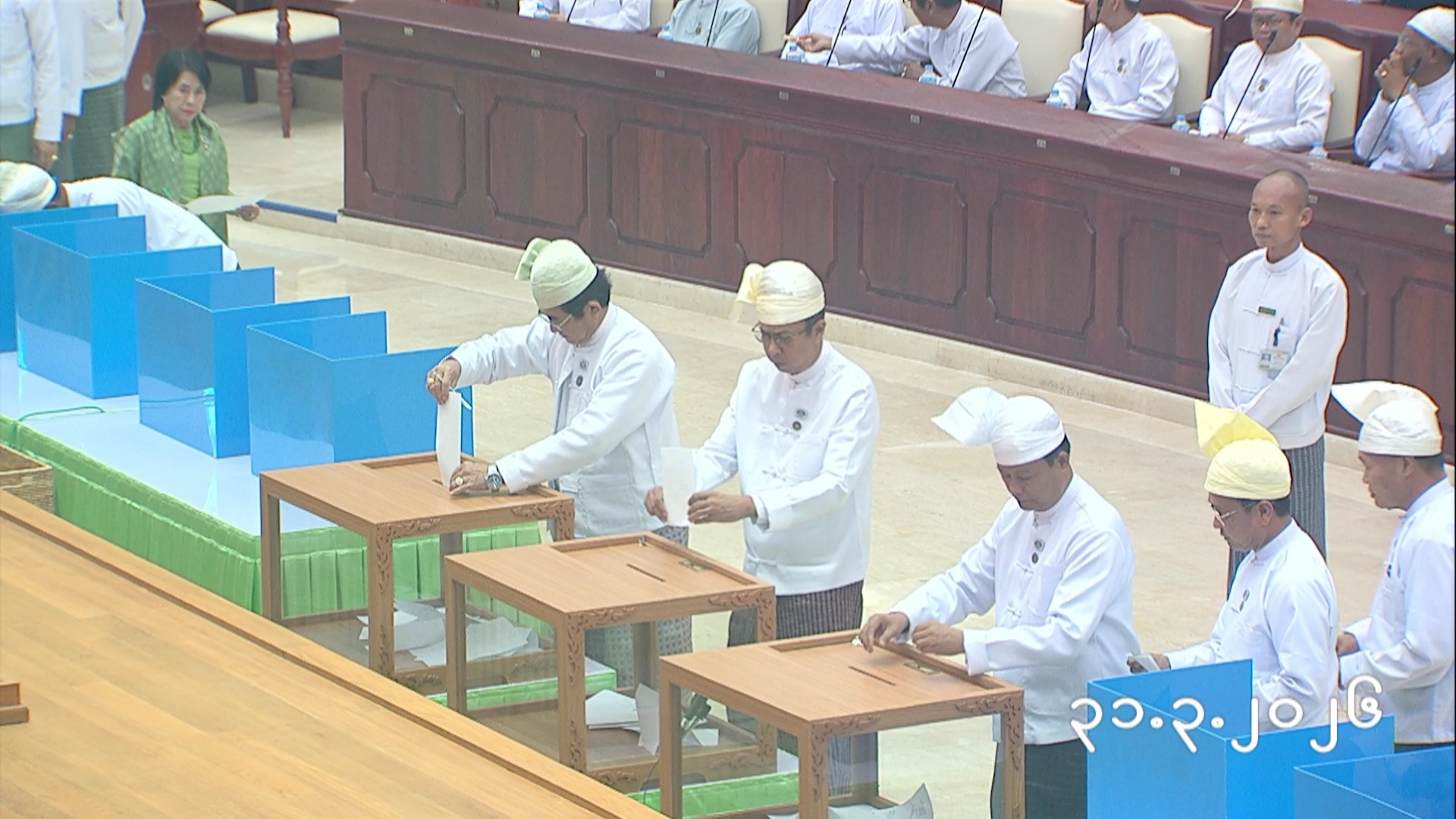သမ္မတရွေးချယ်တင်မြောက်ရေးအဖွဲ့တွင်ပါဝင်သော ရွေးကောက်ခံ ပြည်သူ့လွှတ်တော် ကိုယ်စားလှယ်များ အစုအဖွဲ့အစည်းအဝေး ဒုတိယနေ့အစီအစဉ် (၃၁-၃-၂၀၂၆)