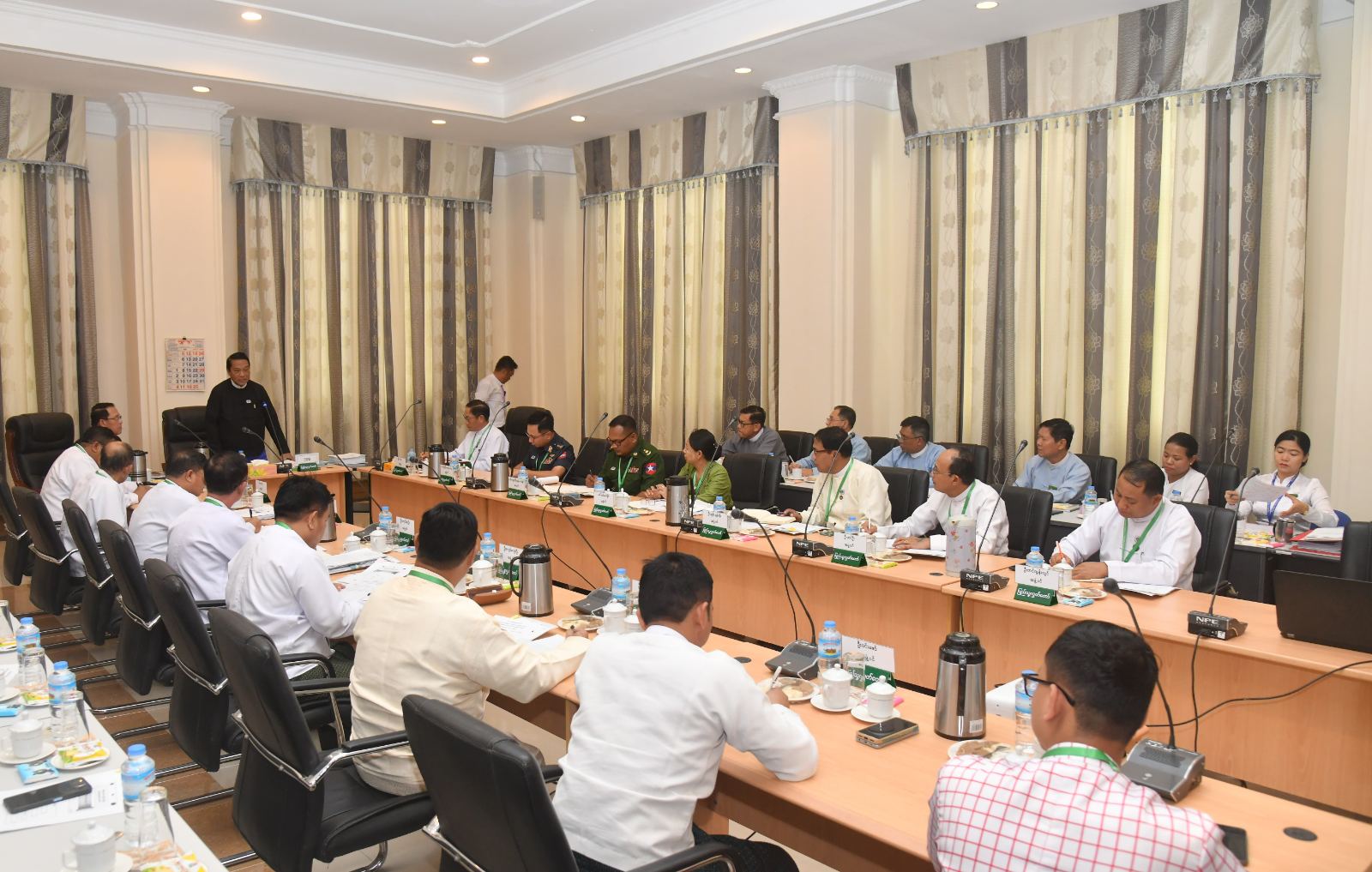 ပြည်သူ့လွှတ်တော်ဥက္ကဋ္ဌ ဦးခင်ရီ အစိုးရမဟုတ်သော ပြည်တွင်း/ ပြည်ပအဖွဲ့အစည်းများဆိုင်ရာကော်မတီအားတွေ့ဆုံ