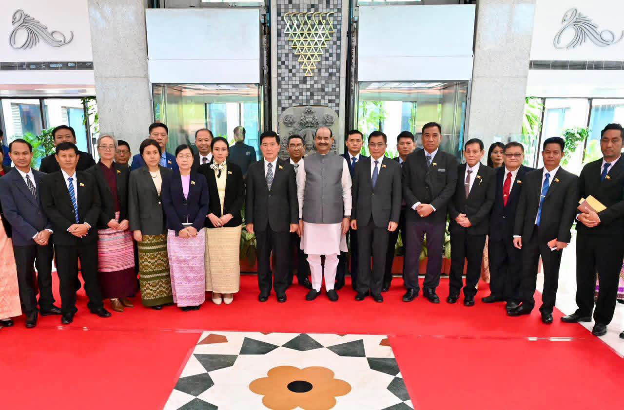 မြန်မာလွှတ်တော်ကိုယ်စားလှယ်များ အိန္ဒိယပါလီမန်တွင် စွမ်းဆောင်ရည်မြှင့်တင်ရေး အစီအစဉ် တက်ရောက်ခြင်း