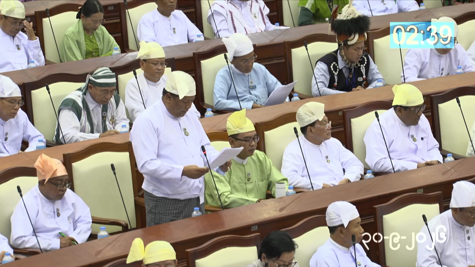 တတိယအကြိမ် ပြည်သူ့လွှတ်တော် တတိယပုံမှန်အစည်းအဝေး အဋ္ဌမနေ့ကျင်းပ
