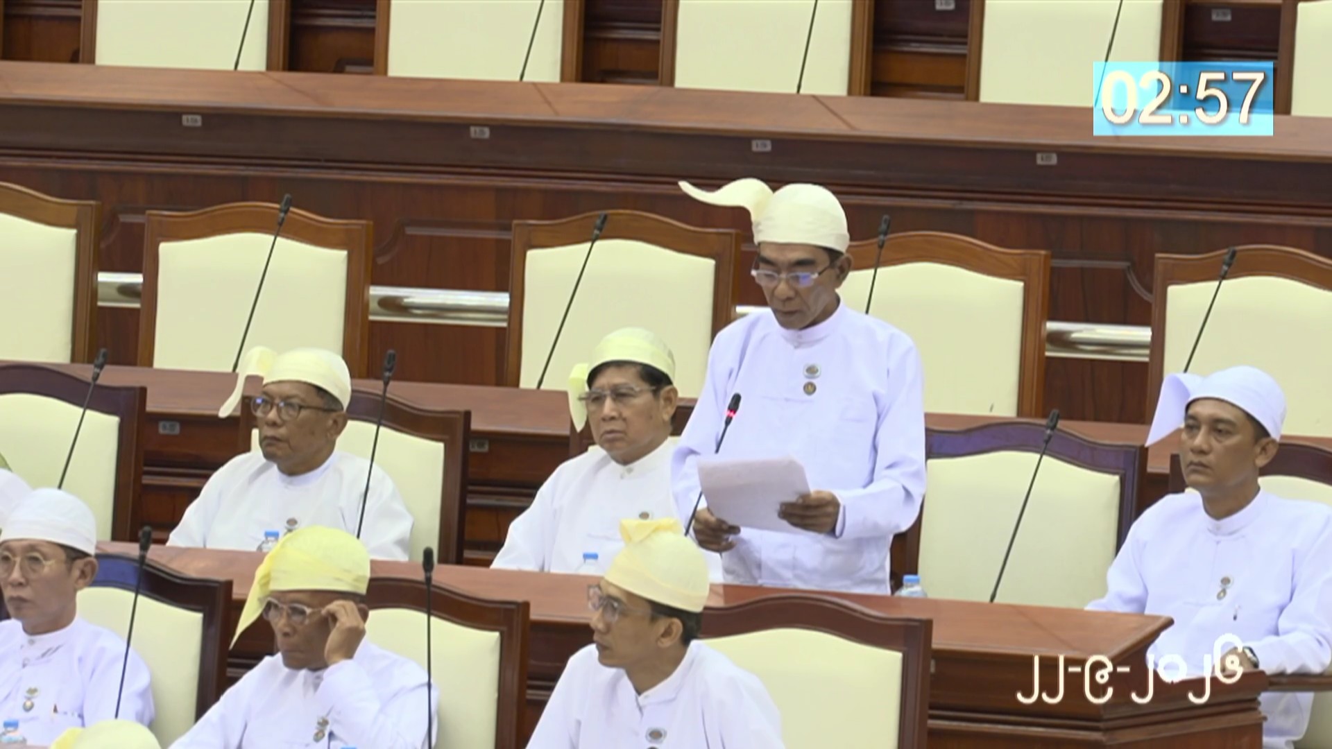 တတိယအကြိမ် ပြည်သူ့လွှတ်တော် တတိယပုံမှန်အစည်းအဝေး ဒုတိယနေ့ဆက်လက်ကျင်းပ