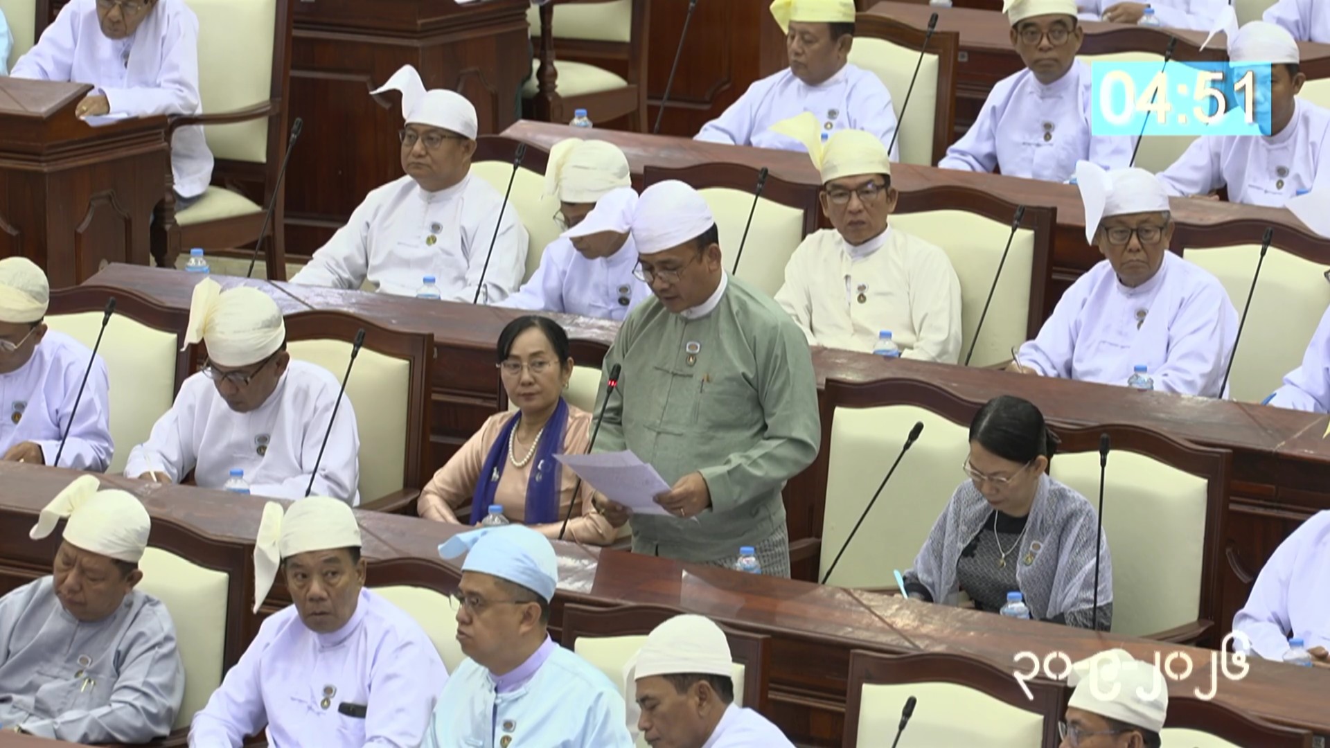 တတိယအကြိမ် ပြည်သူ့လွှတ်တော် တတိယပုံမှန်အစည်းအဝေး အဋ္ဌမနေ့ကျင်းပ