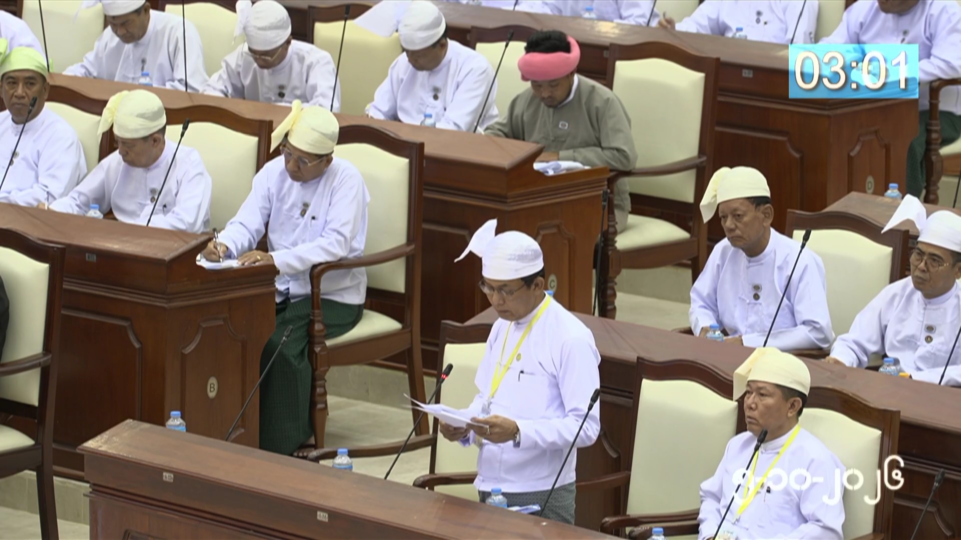 တတိယအကြိမ် ပြည်သူ့လွှတ်တော် တတိယပုံမှန်အစည်းအဝေး ၁၁ ရက်မြောက်နေ့ကျင်းပ
