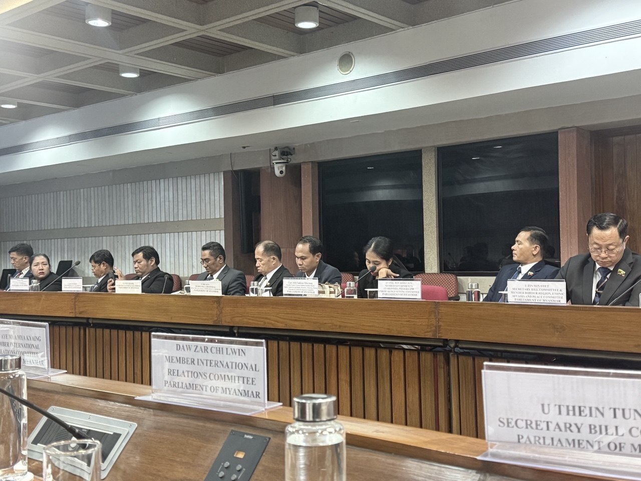 မြန်မာလွှတ်တော်ကိုယ်စားလှယ်များ၏ အိန္ဒိယနိုင်ငံ စွမ်းဆောင်ရည်မြှင့်တင်ရေးအစီအစဥ် တက်ရောက်လေ့လာမှုခရီးစဥ်