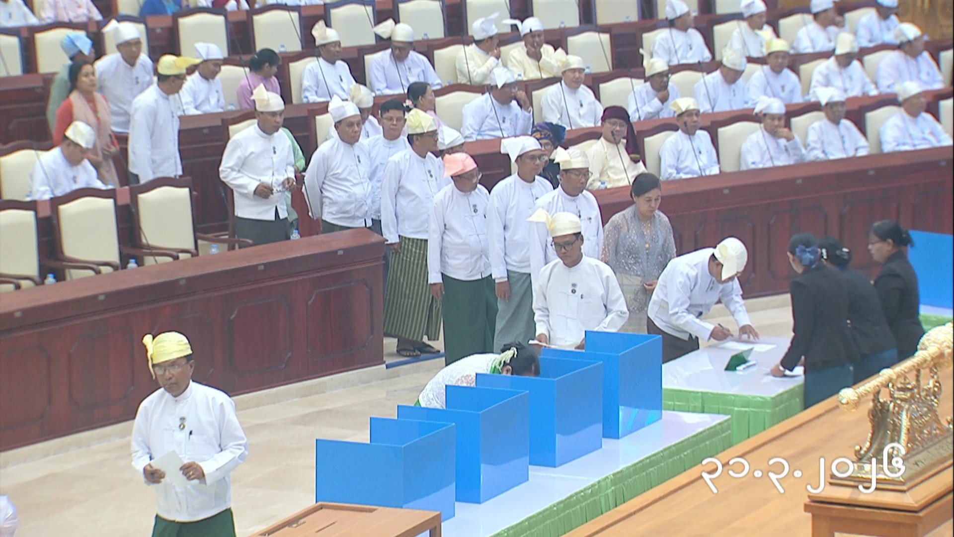 သမ္မတရွေးချယ်တင်မြောက်ရေးအဖွဲ့တွင်ပါဝင်သော ရွေးကောက်ခံ ပြည်သူ့လွှတ်တော် ကိုယ်စားလှယ်များ အစုအဖွဲ့အစည်းအဝေး ဒုတိယနေ့အစီအစဉ် (၃၁-၃-၂၀၂၆)