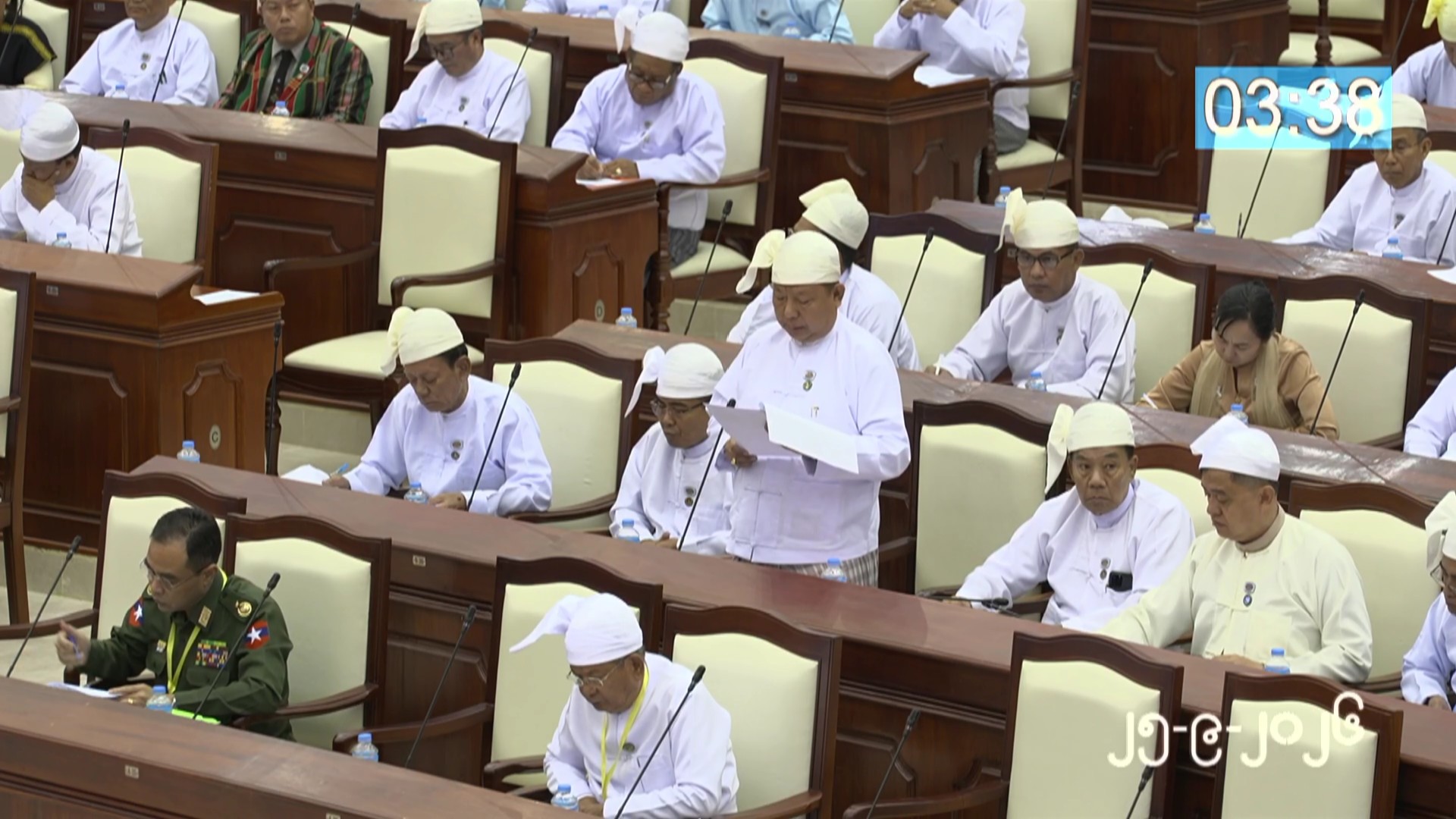 တတိယအကြိမ် ပြည်သူ့လွှတ်တော် တတိယပုံမှန်အစည်းအဝေး ပဉ္စမနေ့ကျင်းပ