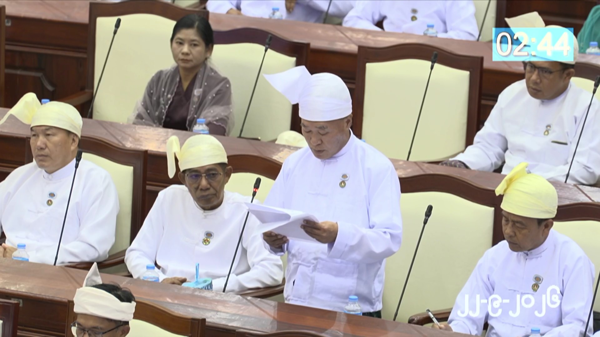 တတိယအကြိမ် ပြည်သူ့လွှတ်တော် တတိယပုံမှန်အစည်းအဝေး ဒုတိယနေ့ဆက်လက်ကျင်းပ