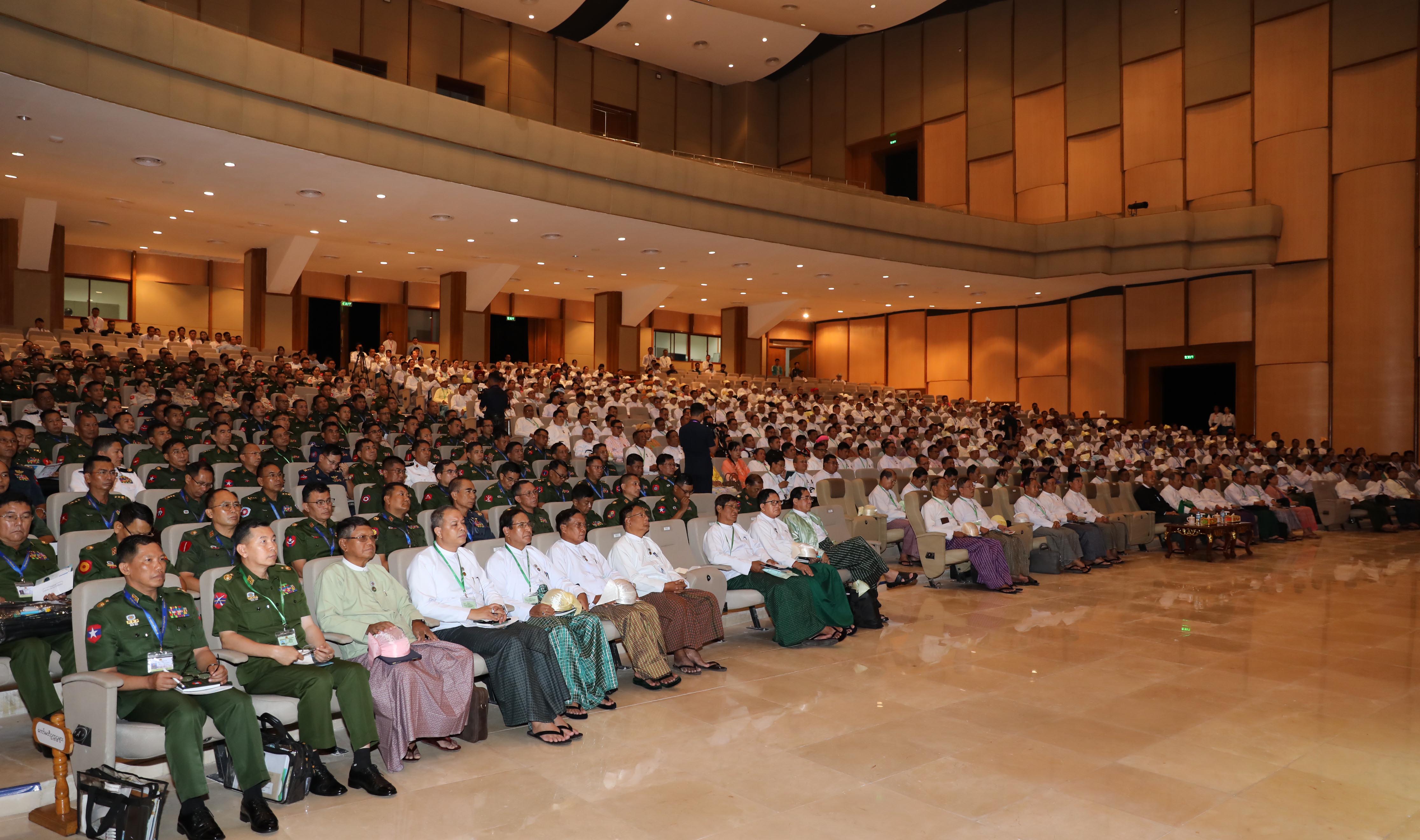လွှတ်တော်များဖွံ့ဖြိုးတိုးတက်ရေးနှင့် ကိုယ်စားလှယ်များ၏ စွမ်းဆောင်ရည် မြှင့်တင်ရေးဆိုင်ရာ ရှင်းလင်းဆွေးနွေးခြင်း အခမ်းအနား ကျင်းပ