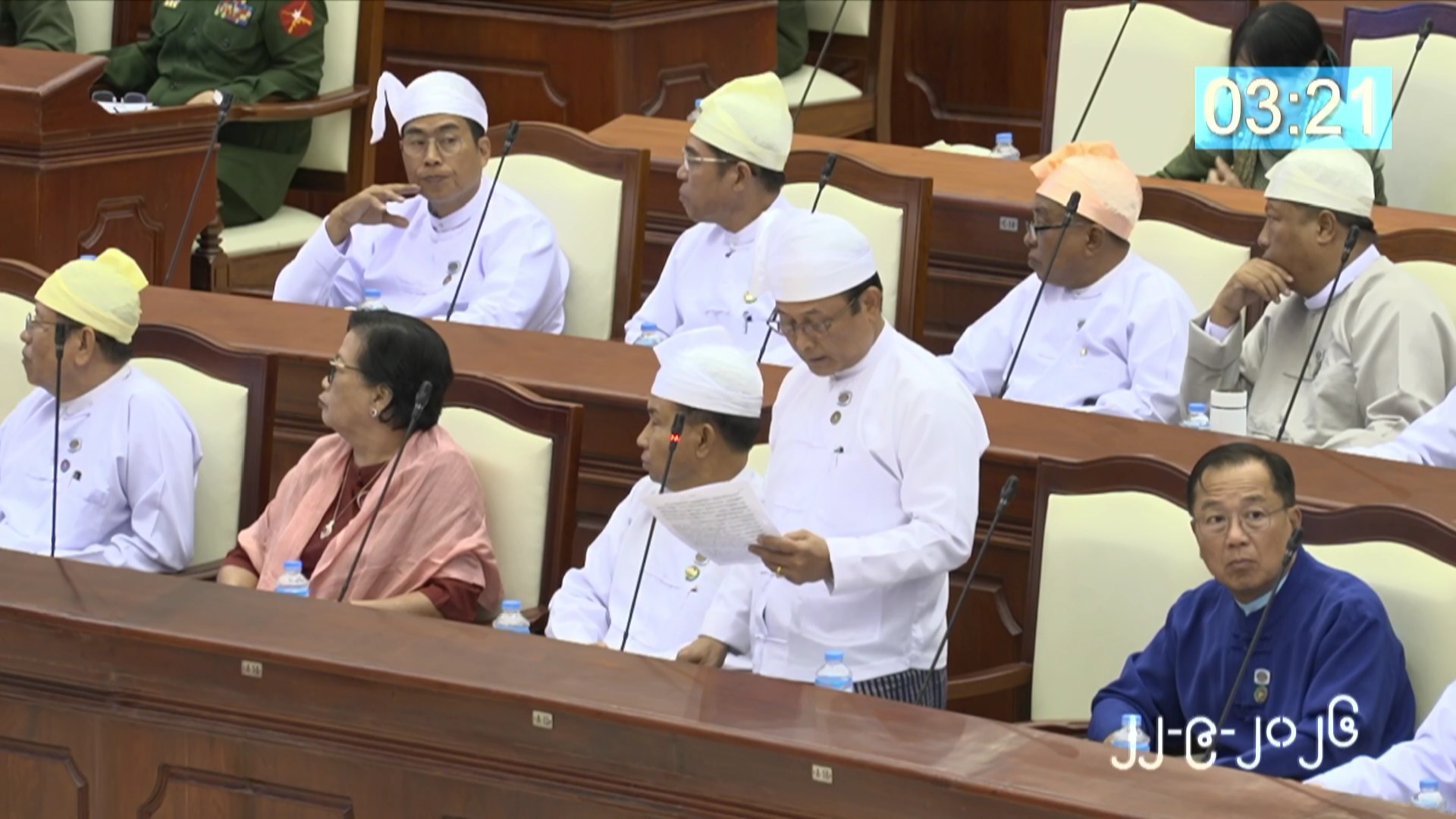 တတိယအကြိမ် ပြည်သူ့လွှတ်တော် တတိယပုံမှန်အစည်းအဝေး ဒုတိယနေ့ဆက်လက်ကျင်းပ