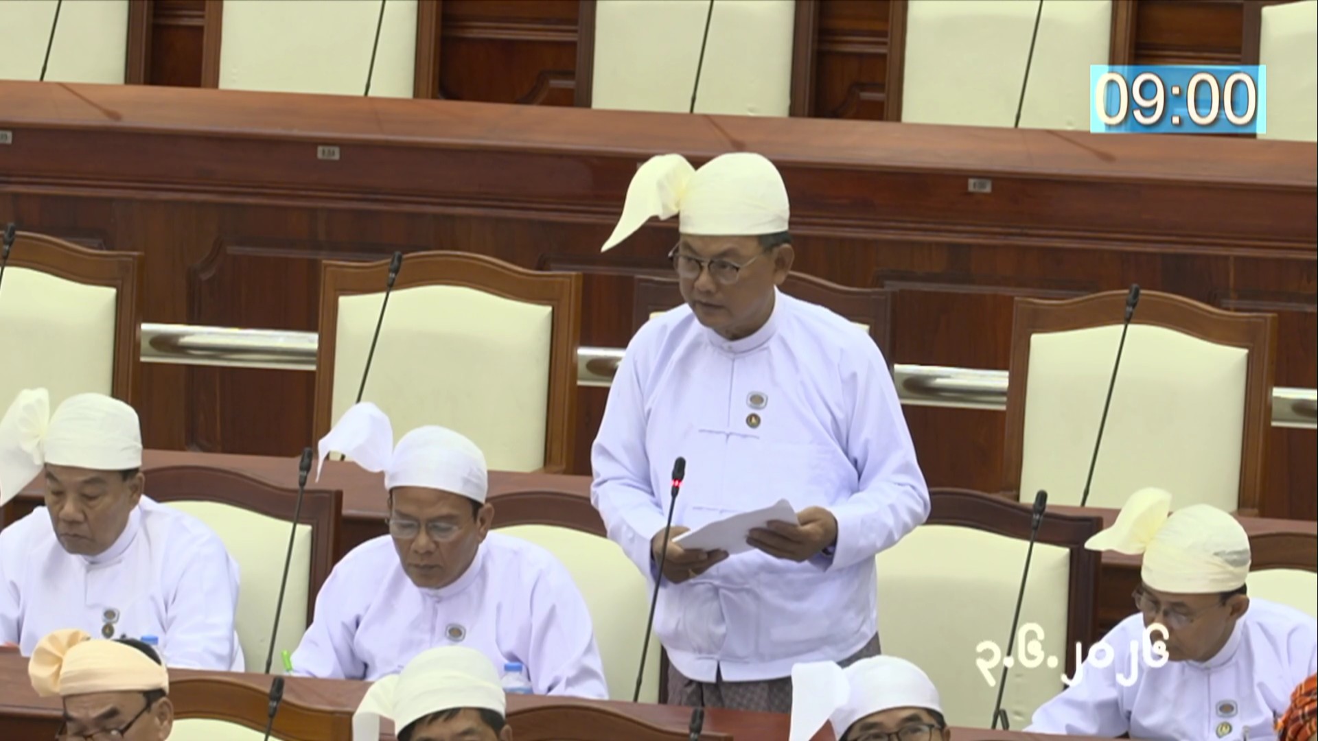 တတိယအကြိမ် ပြည်သူ့လွှတ်တော် ဒုတိယပုံမှန်အစည်းအဝေး ဒုတိယနေ့ ဆက်လက်ကျင်းပ