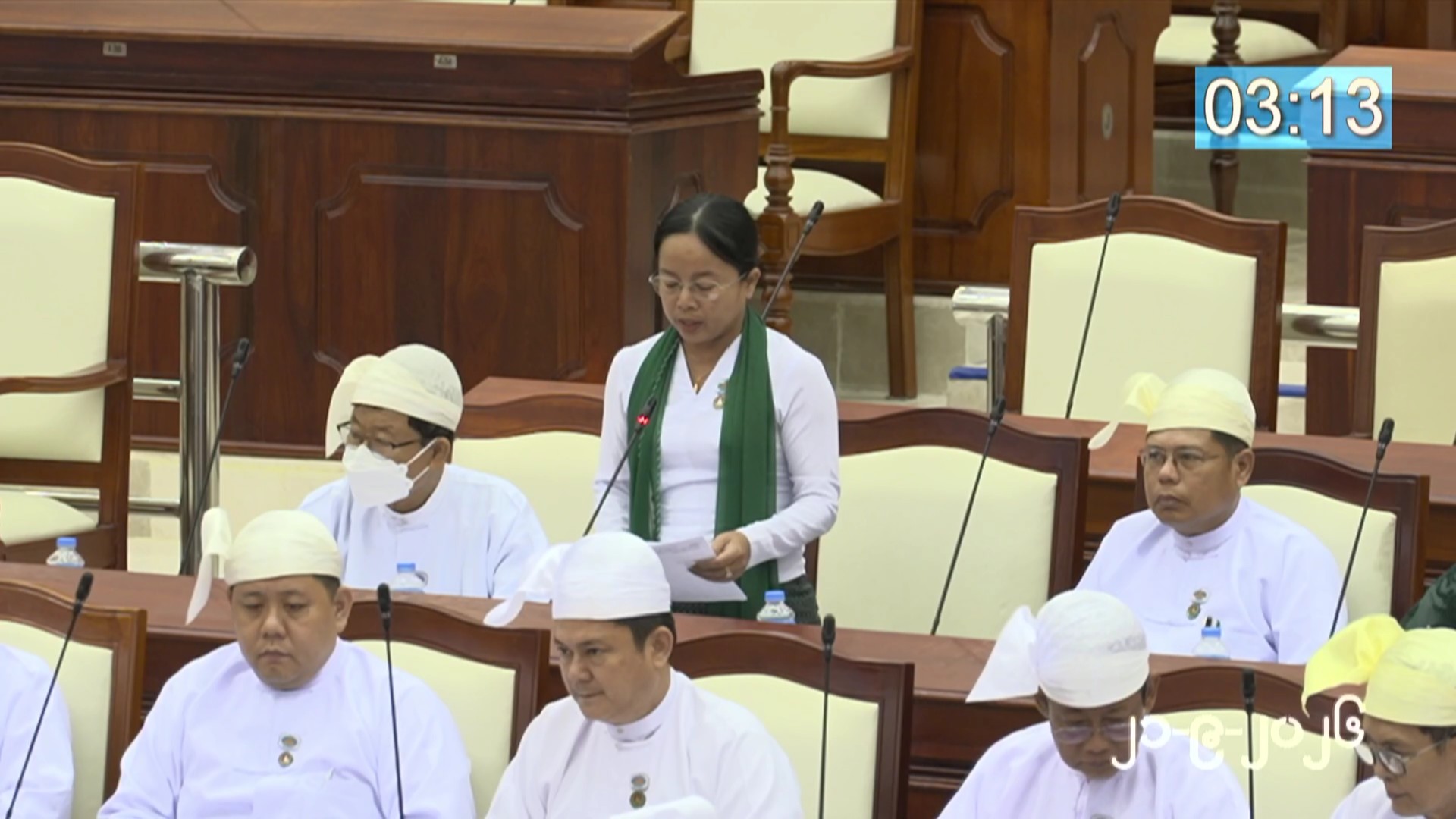 တတိယအကြိမ် ပြည်သူ့လွှတ်တော် တတိယပုံမှန်အစည်းအဝေး ပထမနေ့စတင်ကျင်းပ