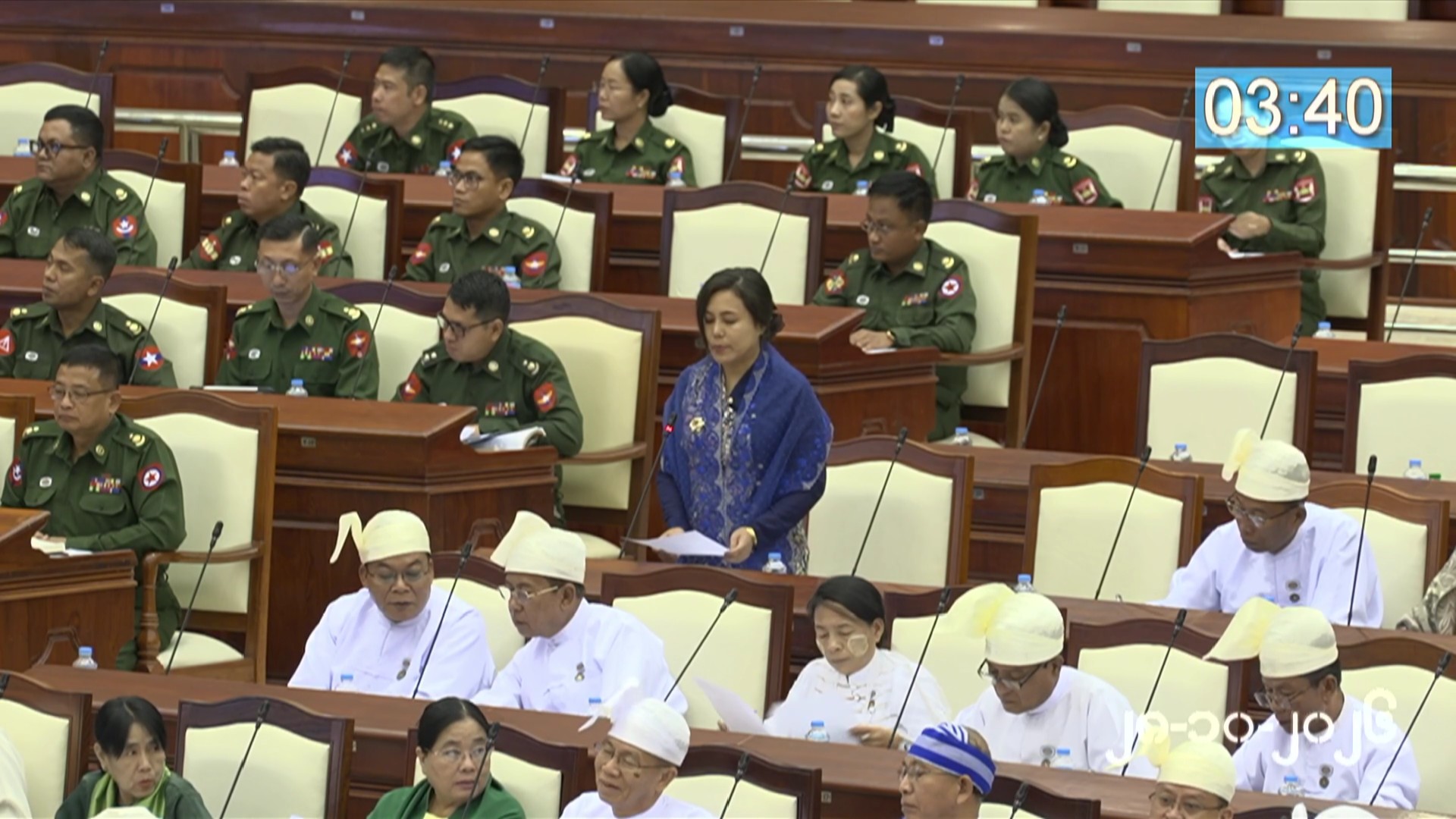 တတိယအကြိမ် ပြည်သူ့လွှတ်တော် တတိယပုံမှန်အစည်းအဝေး (၂၁)ရက်မြောက်နေ့ ကျင်းပ