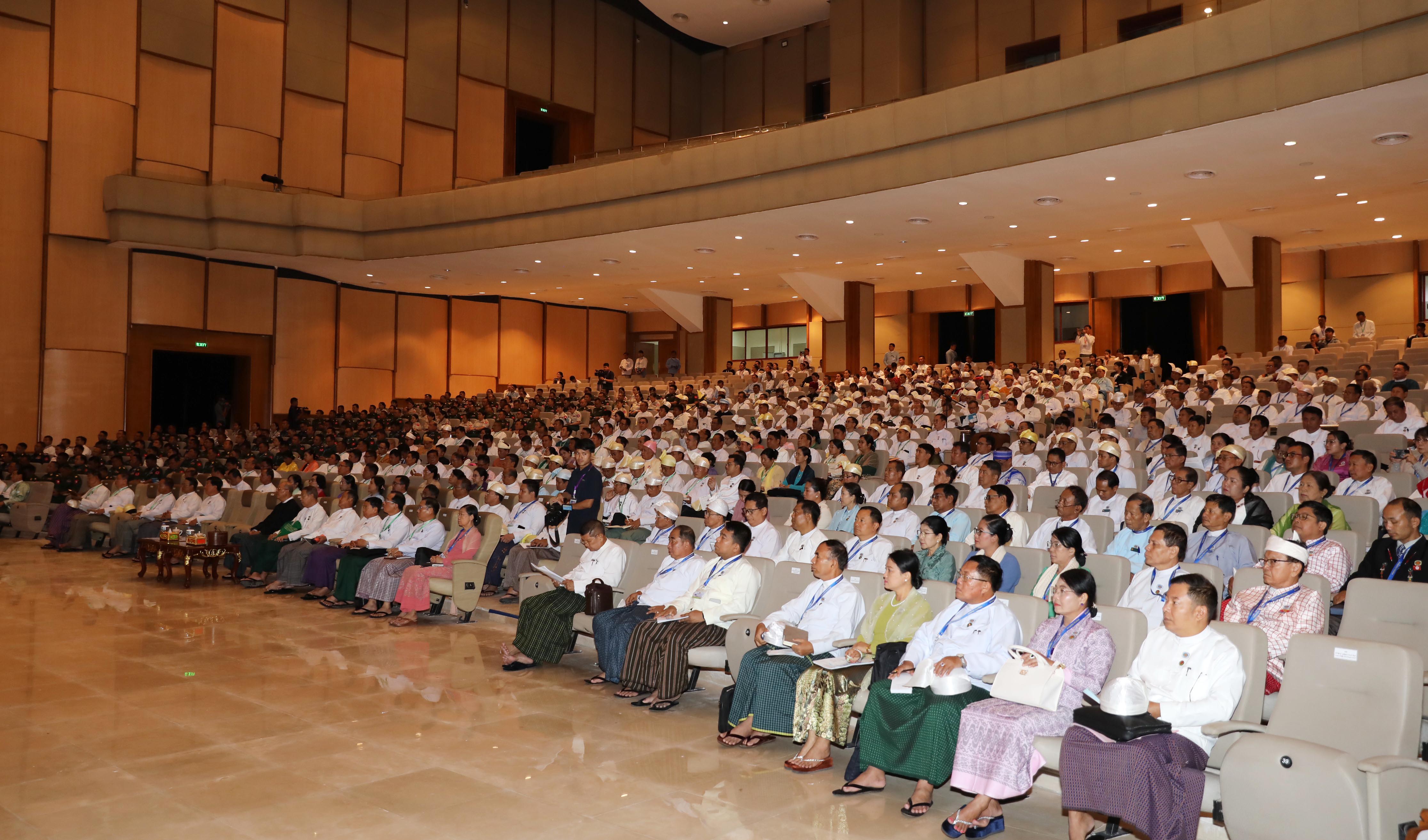 လွှတ်တော်များဖွံ့ဖြိုးတိုးတက်ရေးနှင့် ကိုယ်စားလှယ်များ၏ စွမ်းဆောင်ရည် မြှင့်တင်ရေးဆိုင်ရာ ရှင်းလင်းဆွေးနွေးခြင်း အခမ်းအနား ကျင်းပ