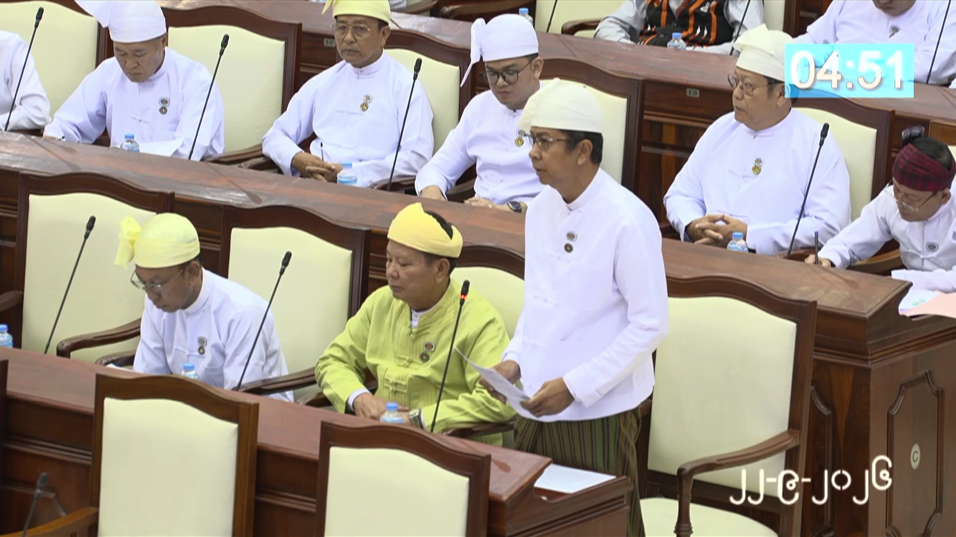 တတိယအကြိမ် ပြည်သူ့လွှတ်တော် တတိယပုံမှန်အစည်းအဝေး ဒုတိယနေ့ဆက်လက်ကျင်းပ