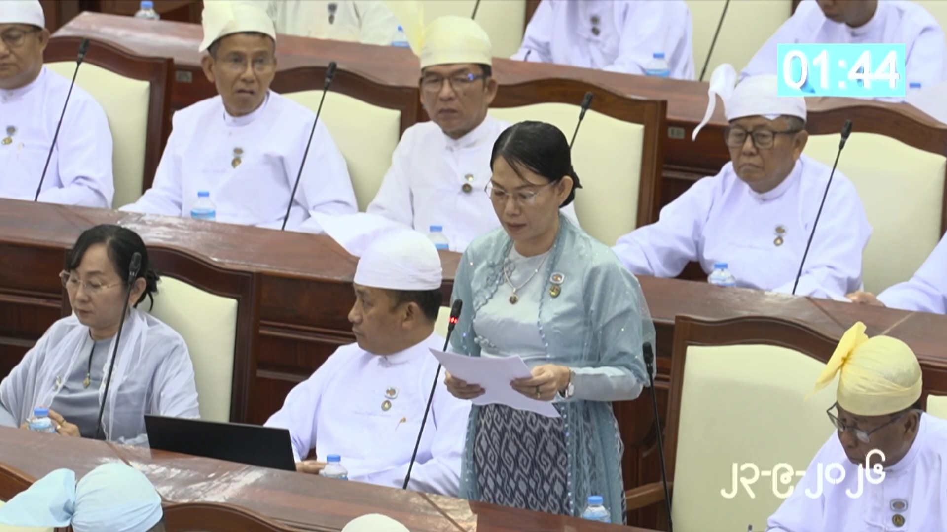 တတိယအကြိမ် ပြည်သူ့လွှတ်တော် တတိယပုံမှန်အစည်းအဝေး တတိယနေ့ ကျင်းပ