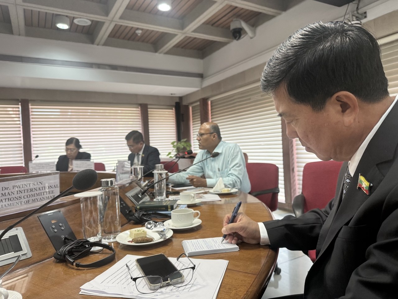 မြန်မာလွှတ်တော်ကိုယ်စားလှယ်များ၏ အိန္ဒိယနိုင်ငံ စွမ်းဆောင်ရည်မြှင့်တင်ရေးအစီအစဥ် တက်ရောက်လေ့လာမှုခရီးစဥ်