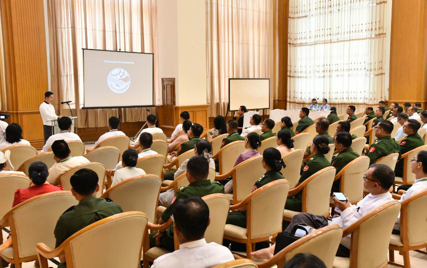 လွှတ်တော်ကိုယ်စားလှယ်များ စွမ်းရည်မြှင့်တင်ရေးအတွက် “Myanmar Parliamentary Digital Transformation and AI initiative” ရှင်းလင်းတင်ပြ