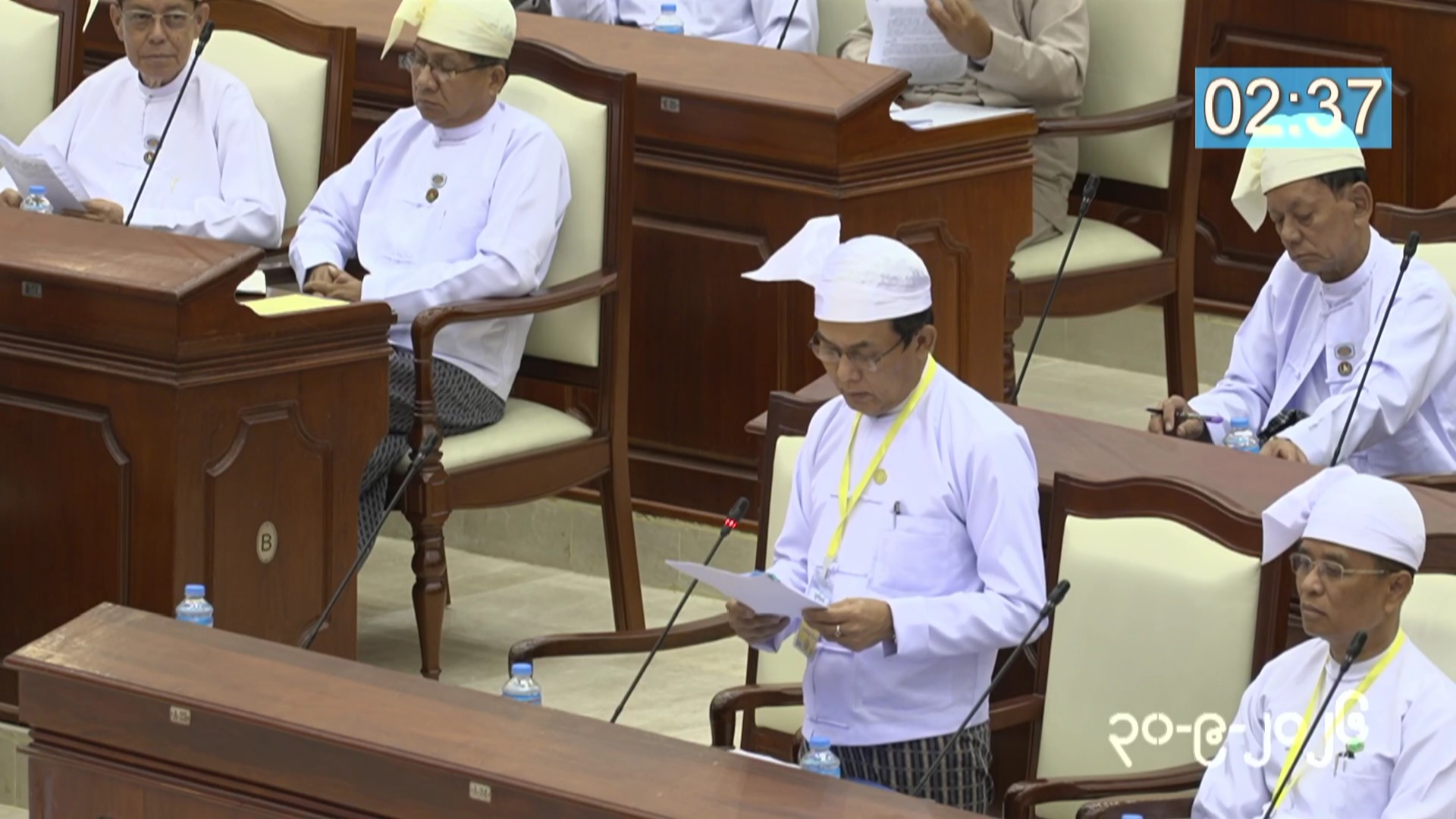 တတိယအကြိမ် ပြည်သူ့လွှတ်တော် တတိယပုံမှန်အစည်းအဝေး အဋ္ဌမနေ့ကျင်းပ