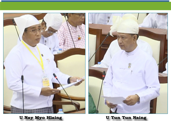 (စ)- ဦးထွန်းထွန်းနိုင်(စဉ့်ကိုင်မဲဆန္ဒနယ်)-မေးခွန်း