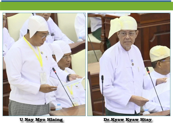 (ဆ)- ဒေါက်တာကျော်ကျော်ဌေး(ထားဝယ်မဲဆန္ဒနယ်)
