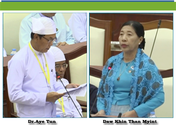 (င)- ဒေါ်ခင်သန်းမြင့်(ငပုတောမဲဆန္ဒနယ်)