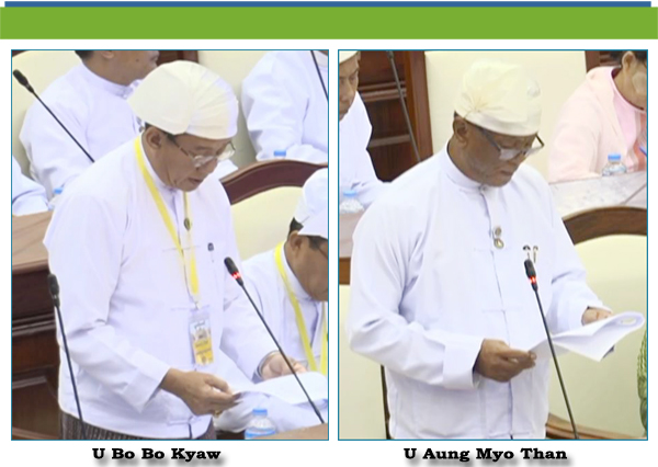 (စ)- ဦးအောင်မျိုးသန်း(ကော့မှူးမဲဆန္ဒနယ်)-မေးခွန်း